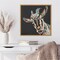 Custom Funny Goat I by Carolee Vitaletti Framed Canvas Wall Art